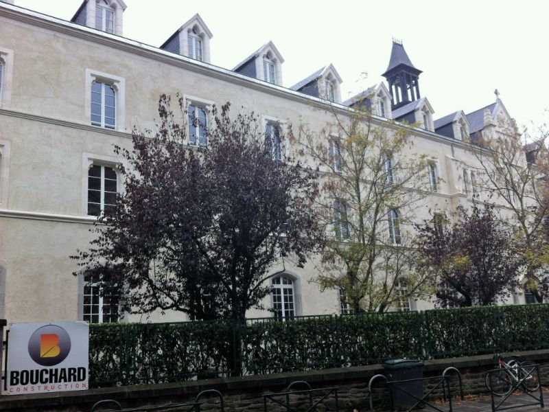 Façade principale lycée St Martin